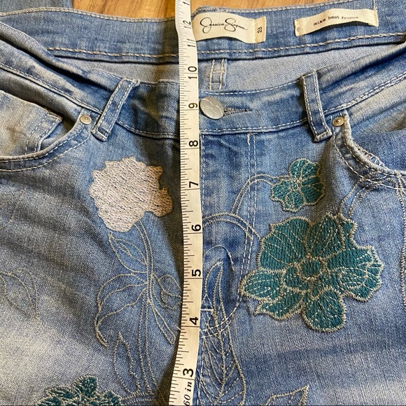 Jessica Simpson Mika Best Friend Cropped Jean 28 - Picture 8 of 9